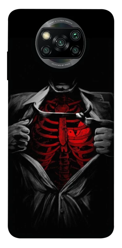 Чохол на Xiaomi Poco X3 NFC / Poco X3 Pro Skeleton Heart фото 1 з 1