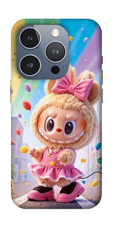 Чехол на Apple iPhone 16 Pro Labubu rainbow фото 1 из 1