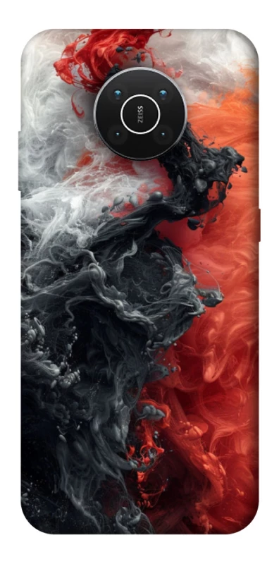 Чохол на Nokia X10 / X20 Black and Red фото 1 з 1