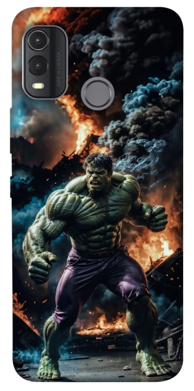 Чехол на Nokia G11 Plus Hulk v2 фото 1 из 1