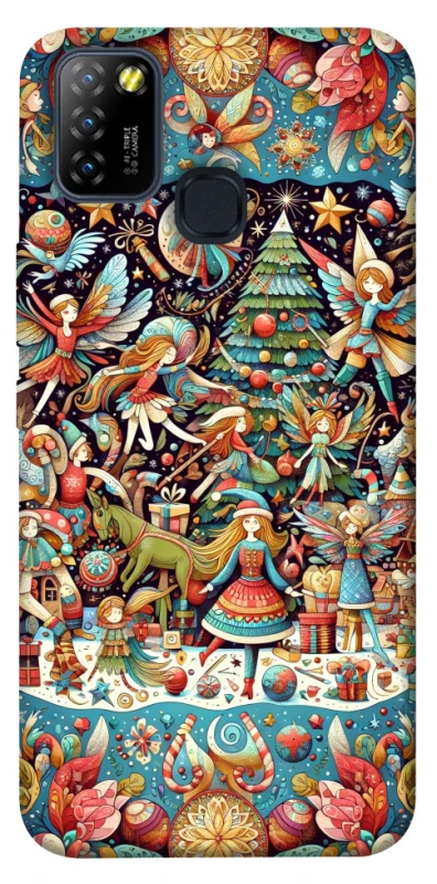Чохол на Infinix Hot 10 Lite Christmas spirit ver.17 фото 1 з 1