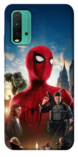 Чехол на Xiaomi Redmi Note 9 4G / Redmi 9 Power Spider Man ver.2 фото 1 из 1