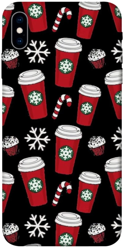 Чохол на Apple iPhone X (5.8") Новорічний v40 фото 1 з 1