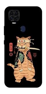 Чохол на ZTE Blade v2020 Кіт-самурай фото 1 з 1