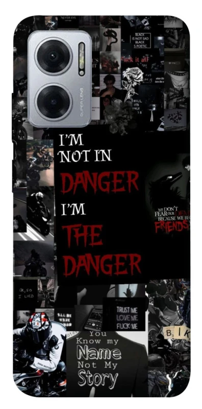 Чохол на Xiaomi Redmi Note 11E Danger collage фото 1 з 1