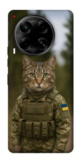 Чехол на TECNO Camon 30 (CL6) Кот защитник фото 1 из 1