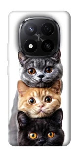 Чохол на Xiaomi Redmi Note 14 Pro+ 5G Гарні котики фото 1 з 1