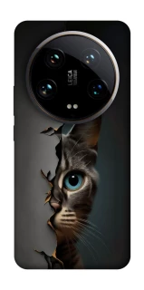 Чехол на Xiaomi 14 Ultra Кот-подглядыватель v2 фото 1 из 1