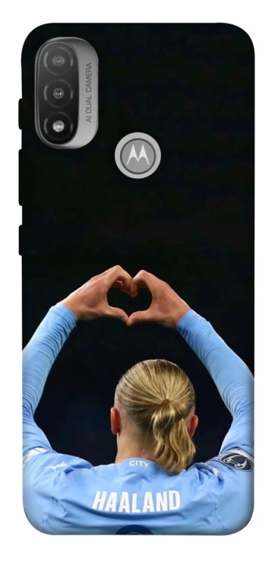 Чохол на Motorola Moto E20 Erling Haaland V2 фото 1 з 1