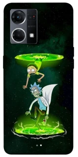 Чохол на Oppo Reno 7 4G Rick and Morty фото 1 з 1