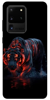 Чохол на Samsung Galaxy S20 Ultra fire tiger фото 1 з 1