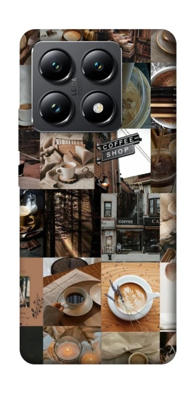 Чохол на Xiaomi 14T Coffee collage ver.3 фото 1 з 1