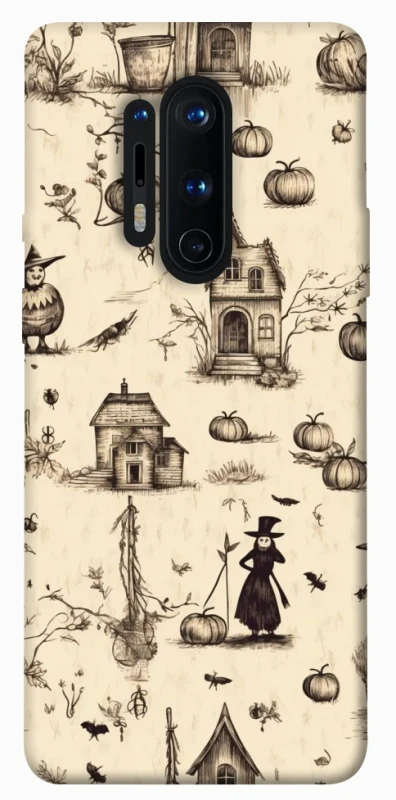 Чехол на OnePlus 8 Pro Halloween aesthetic ver.1 фото 1 из 1
