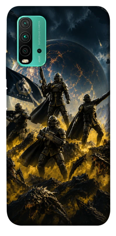 Чохол на Xiaomi Redmi Note 9 4G / Redmi 9 Power HELLDIVERS фото 1 з 1