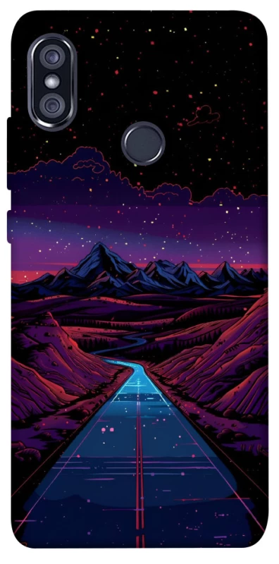 Чохол на Xiaomi Redmi Note 5 Pro / Note 5 (AI Dual Camera) Cyber mountain фото 1 з 1