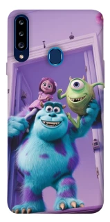 Чохол на Samsung Galaxy A20s Monsters friends фото 1 з 1