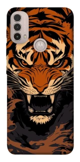 Чехол на Motorola Moto E40 cool tiger фото 1 из 1