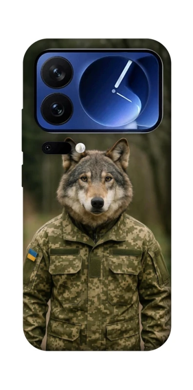Чохол на Xiaomi Poco F7 Ultra Вовк захисник фото 1 з 1