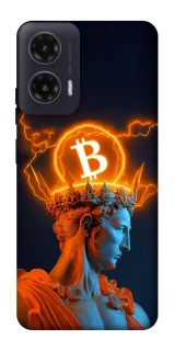 Чехол на Motorola Moto G35 Bitcoin God фото 1 из 1