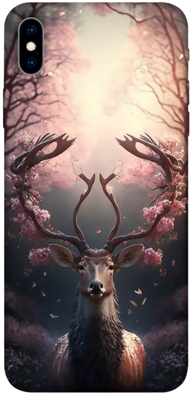 Чохол на Apple iPhone XS Max (6.5") Скандинавський олень v3 фото 1 з 1