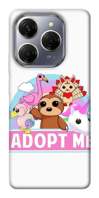 Чохол на TECNO Spark 20 Pro Adopt Me Pets Logo фото 1 з 1