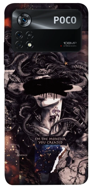 Чохол на Xiaomi Poco X4 Pro 5G Monster you created фото 1 з 1