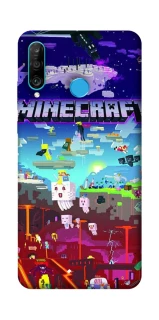 Чехол на Huawei P30 lite Minecraft world фото 1 из 1