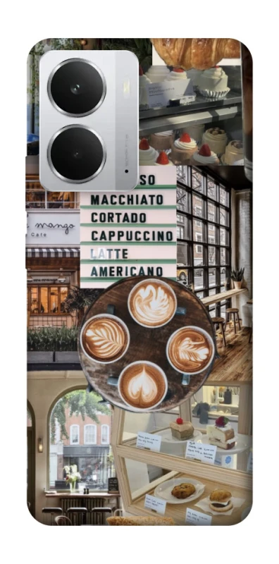 Чохол на Realme 14 Coffee collage ver.5 фото 1 з 1