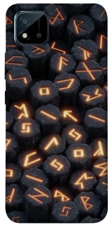 Чехол на Realme C11 (2021) Огненые руны фото 1 из 1