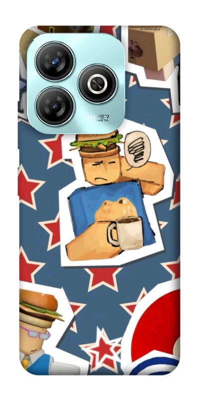 Чохол на ZTE Blade A75 4G Roblox v2 фото 1 з 1