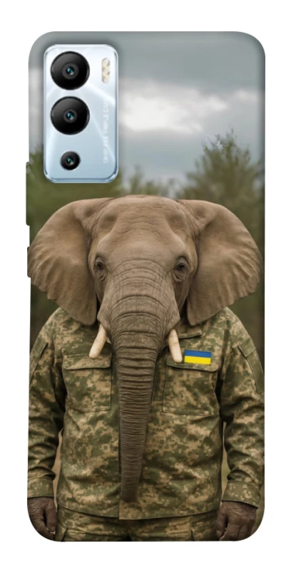 Чохол на Infinix Hot 12i Слон захисник фото 1 з 1