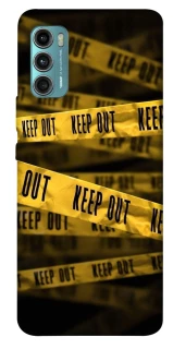 Чехол на Motorola Moto G60 keep out фото 1 из 1