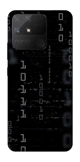 Чехол на Realme Narzo 50A Numbers фото 1 из 1