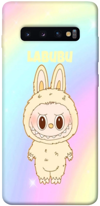 Чохол на Samsung Galaxy S10+ Fluffy Rainbow Labubu фото 1 з 1