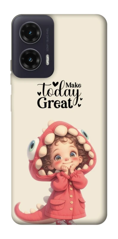 Чохол на Motorola Moto G35 Make today great фото 1 з 1