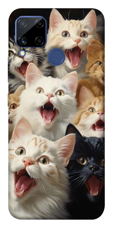 Чохол на Realme C15 Коти фото 1 з 1