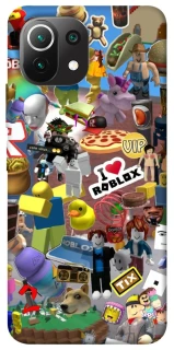 Чехол на Xiaomi Mi 11 Lite Roblox collage ver.5 фото 1 из 1
