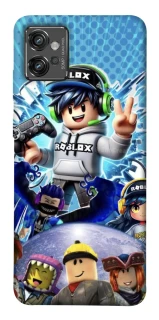 Чехол на Motorola Moto G32 Roblox collage ver.3 фото 1 из 1