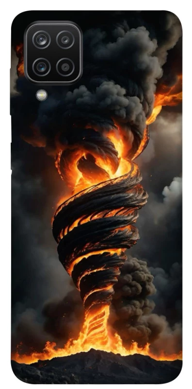 Чохол на Samsung Galaxy A12 Вогняний торнадо фото 1 з 1