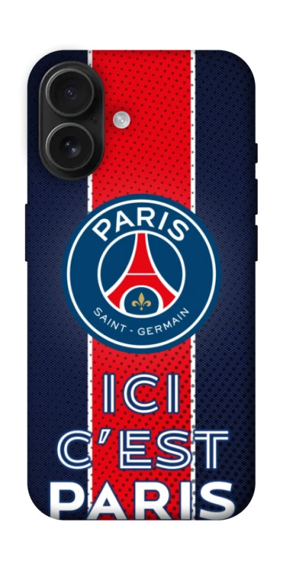 Чехол на Apple iPhone 16 FC PSG v1 фото 1 из 1