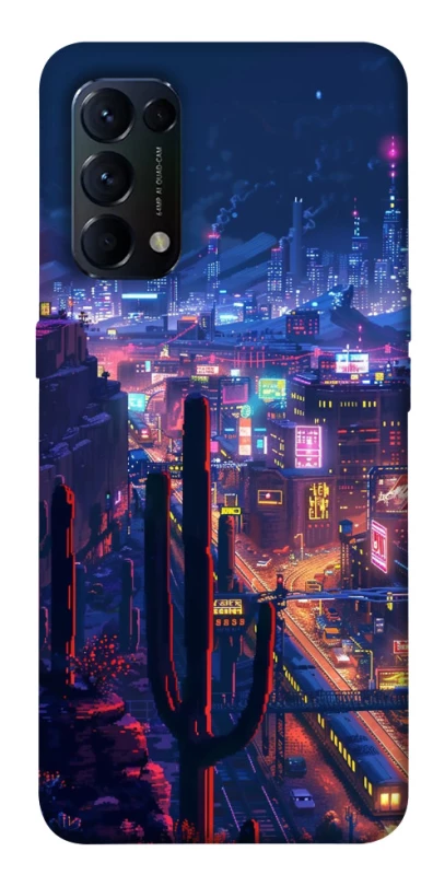 Чохол на Oppo Reno 5 4G Night city фото 1 з 1