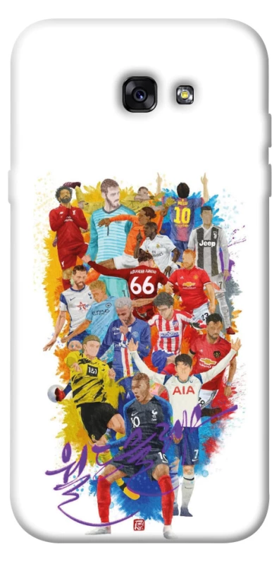 Чехол на Samsung A720 Galaxy A7 (2017) Football Abstract v2 фото 1 из 1