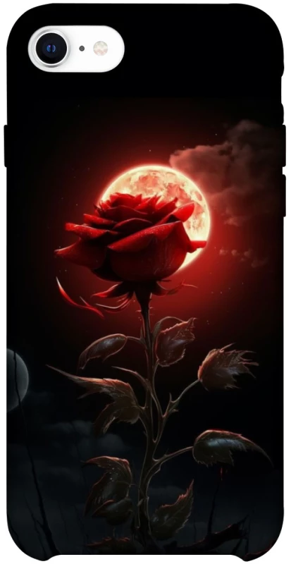 Чехол на Apple iPhone SE (2020) Красная роза фото 1 из 1