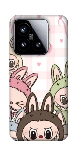 Чохол на Xiaomi 15 All Labubu 2 фото 1 з 1