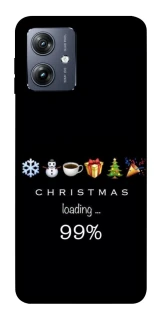 Чехол на Motorola Moto G54 Christmas Loading фото 1 из 1