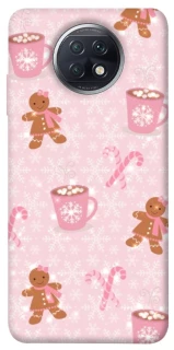 Чехол на Xiaomi Redmi Note 9 5G / Note 9T Новогодний v41 фото 1 из 1