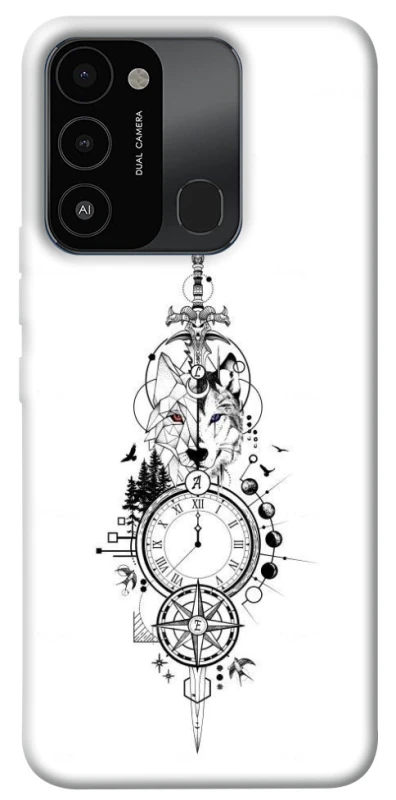 Чохол на TECNO Spark 8C Tattoo ver.8 фото 1 з 1