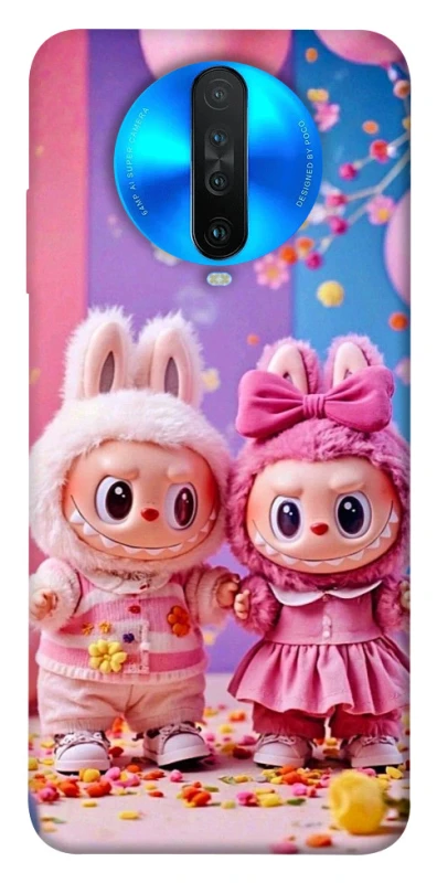 Чохол на Xiaomi Redmi K30 Labubu twins ver.2 фото 1 з 1