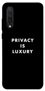 Чехол на Xiaomi Mi CC9 / Mi 9 Lite Privacy is luxury фото 1 из 1