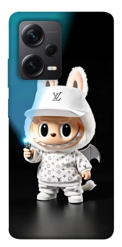 Чохол на Xiaomi Redmi Note 12 Pro 5G Labubu with flashlight ver.1 фото 1 з 1